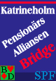Pensionr Alliansen Katrineholms logo 'Man fr klver ruter hjrter spader i klubbens lokaler'