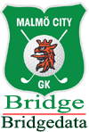 Kvarnby GK/Bridges logo 'Man fr klver ruter hjrter spader i Kvarnby GKs lokaler'