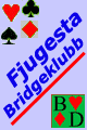 Fjugesta BKs logo 'Man fr klver ruter hjrter spader i klubbens lokaler'