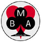 Motala Allians logo 'Vi spelar Bridge...och vi garanterar att alla trivs! '